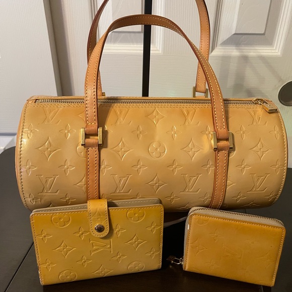 Louis Vuitton Handbags - Louis Vuitton Yellow Vernis Bundle